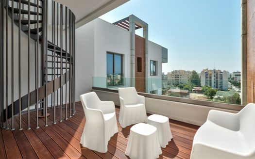 Limassol Property Three Bedroom Penthouse with Pool