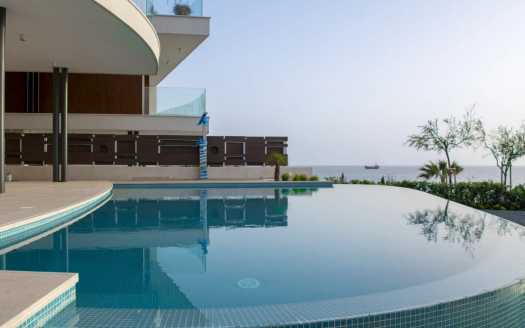 Paphos Property Beachfront Six Bedroom Villa