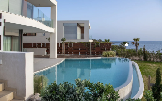 Paphos Property Beachfront Six Bedroom Villa
