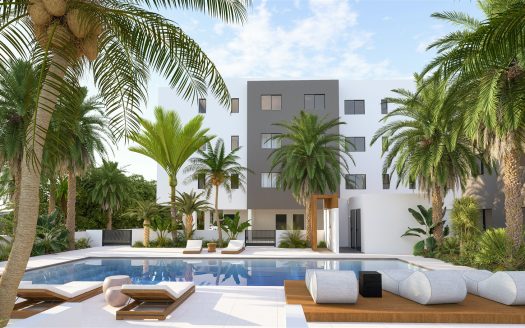 Famagusta Property Three Bedroom Apartment in Gated Complex