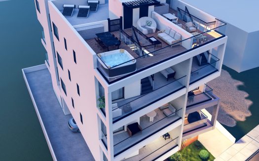 Larnaca Properties Modern Three Bedroom Penthouse