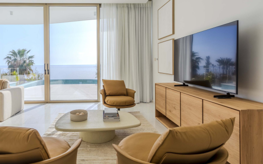 Paphos Property Beachfront Five Bedroom Villa