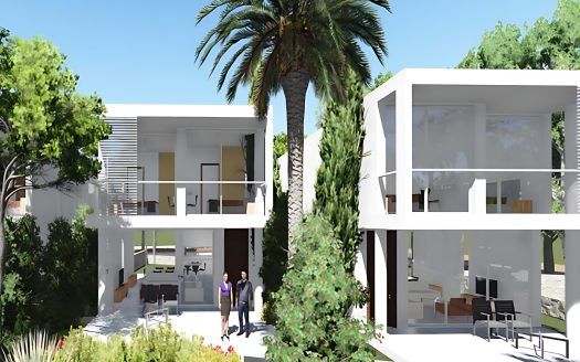 Paphos Property Three Bedroom House in a Gated Complex