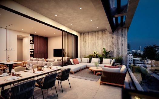 Limassol Property Modern Three Bedroom Penthouse with Swimming Pool