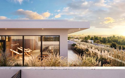 Limassol Property Two Bedroom Penthouse in Gated Complex