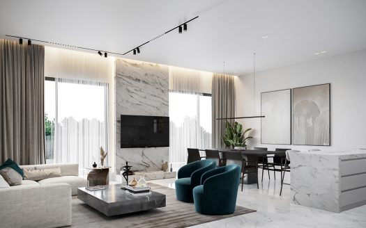 Paphos Property Two Bedroom Apartment in Gated Complex