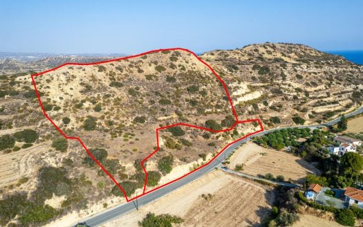 Agricultural fields in Pissouri, Limassol