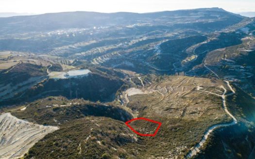 Agricultural field in Omodos, Limassol