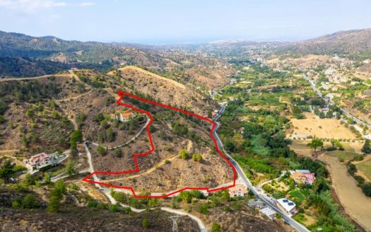 Residential field in Galata, Nicosia