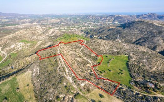 Agricultural field in Choirokoitia, Larnaca