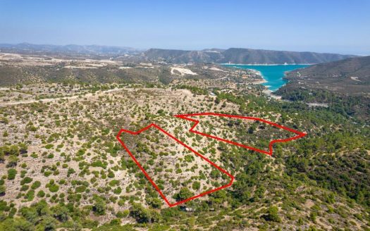 Agricultural fields in Agios Georgios, Limassol
