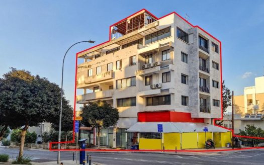 Mixed-use building in John Kennedy Avenue, Nicosia