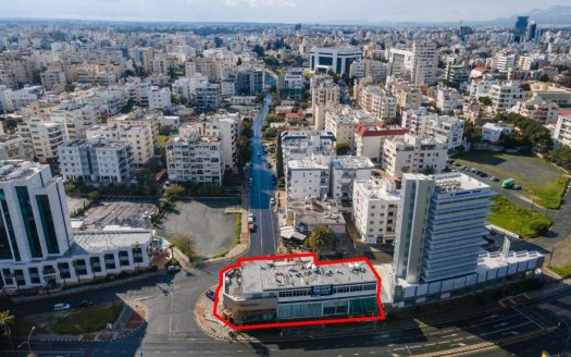 Mixed-use building in Aglantzia, Nicosia