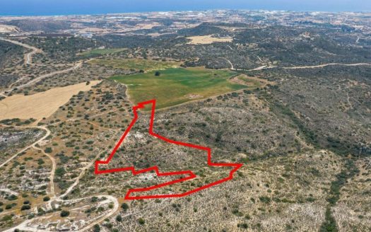 Field in Choirokoitia, Larnaca