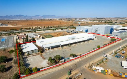 Two leasehold warehouses in Kokkinotrimithia, Nicosia