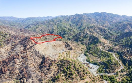 Agricultural field in Pelendri, Limassol