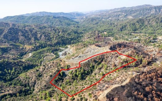 Agricultural field in Pelendri, Limassol