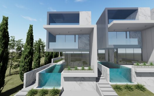 Paphos Property Semi-Detached Four Bedroom Villa