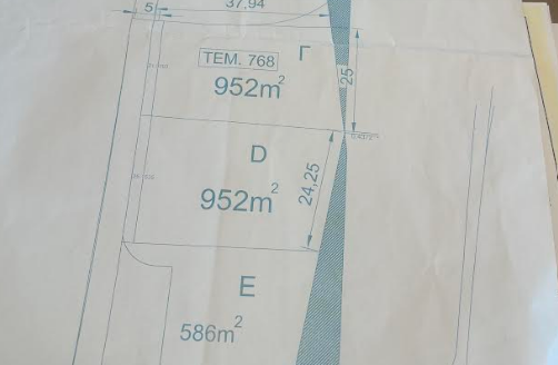 Limassol Property Residential Plot in Moni-952 m2