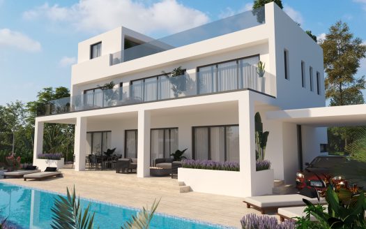 Larnaca Property Modern Five Bedroom Villa with Pool