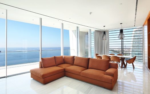 Limassol Property Luxury Three Bedroom Apartment with Sea View