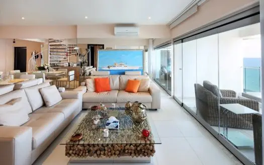 Limassol Property Three Bedroom Penthouse with Sea View