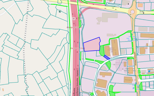 Nicosia Property Industrial Plot in Latsia-6.894 m2