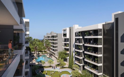Limassol Property One Bedroom Apartment in Gated Complex