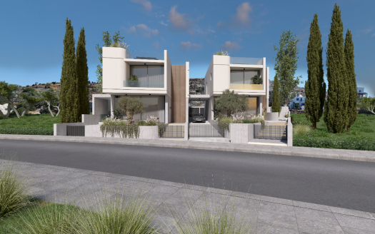 Paphos Property Modern Three Bedroom House