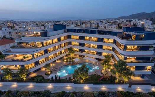 Limassol Property Three Bedroom Penthouse in Gated Complex