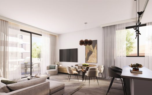 Limassol Property Three Bedroom Penthouse in Gated Complex