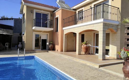 Limassol Property Three Bedroom House with Pool