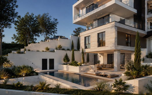 Limassol Property Three Bedroom Apartment in a Clubhouse Complex