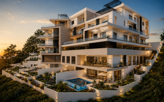 Limassol Property Three Bedroom Maisonette in a Clubhouse Complex