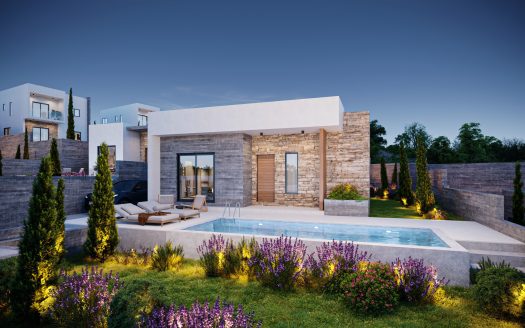 Paphos Property Modern Three Bedroom Bungalow