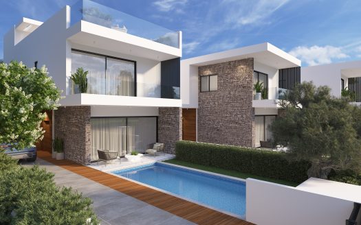 Paphos Property Modern Three Bedroom House
