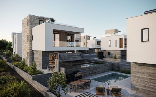 Paphos Property Modern Three Bedroom House