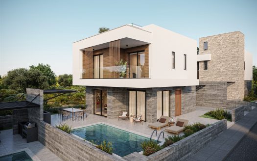 Paphos Property Modern Three Bedroom House