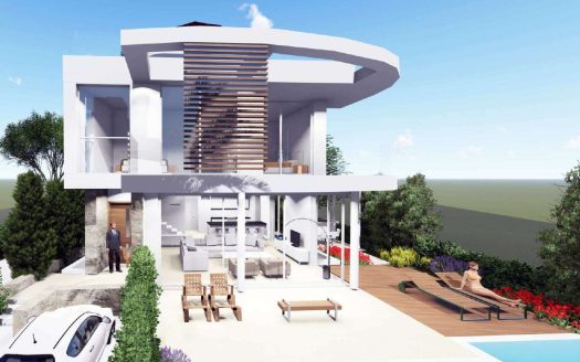 Paphos Property Beachfront Four Bedroom Villa