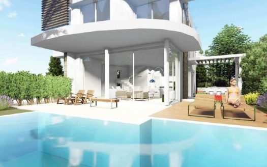 Paphos Property Beachfront Four Bedroom Villa