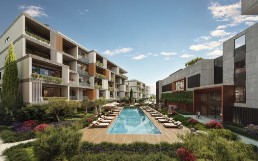 Paphos Property Two Bedroom Apartment in Gated Complex