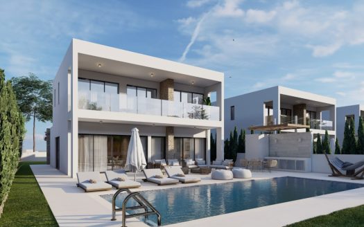 Paphos Property Four Bedroom Villa in a Gated Complex