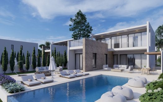Paphos Property Six Bedroom Villa in Gated Complex