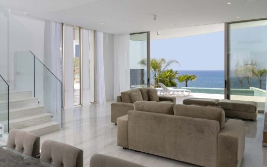 Paphos Property Beachfront Five Bedroom Villa