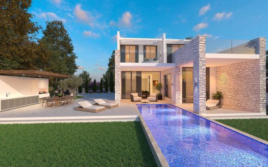 Paphos Property Six Bedroom Villa in Gated Complex