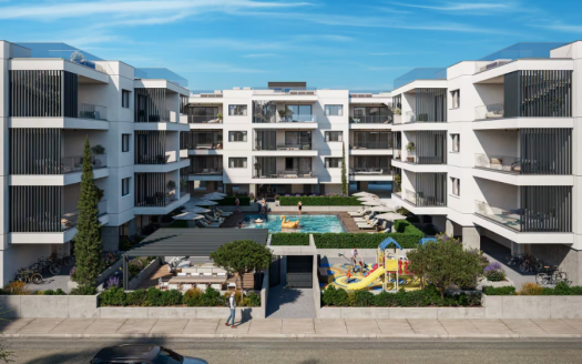 Paphos Property Three Bedroom Penthouse in Gated Complex