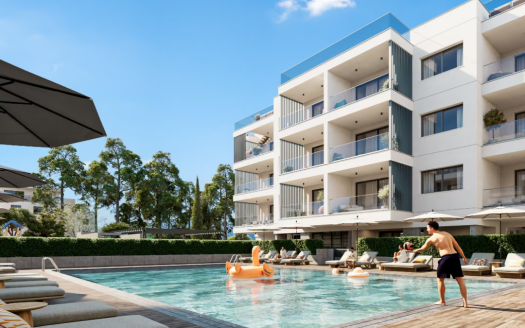 Paphos Property One Bedroom Apartment in Gated Complex