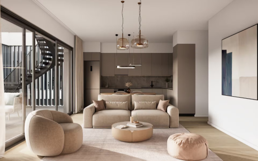 Paphos Property Two Bedroom Penthouse in Gated Complex