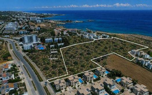 Famagusta Property Beachfront Development Plot in Protaras-28.500 m2