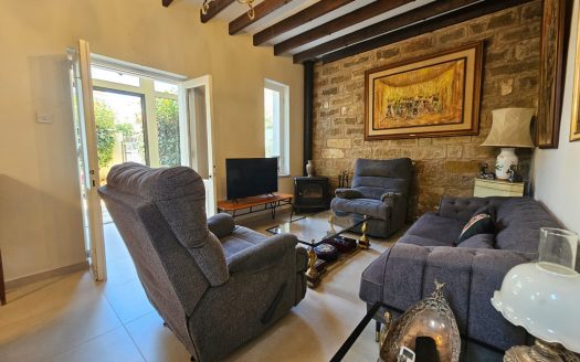 Limassol Property Three Bedroom House with Annex